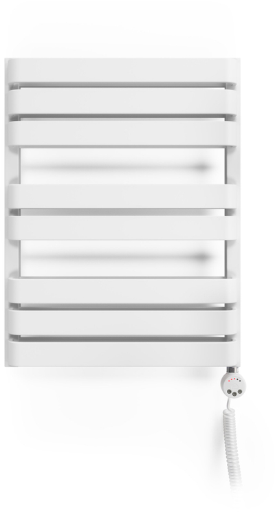 Radiator banjo Terma Warp T, 1690x600 mm, lidhje majtas, i bardhë