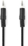 Kabllo audio stereo Nedis, 3.5 mm mashkull mashkull, 1.5 m, e zezë