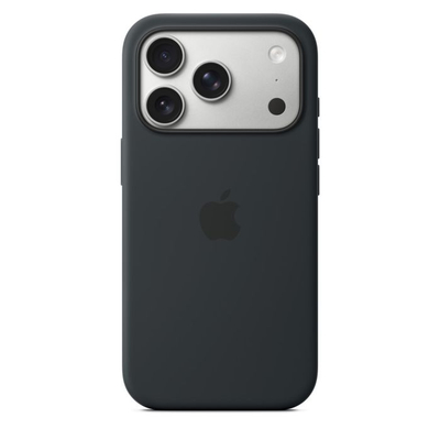 Apple iPhone 17 Pro Silicone Case with MagSafe, Black
