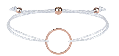 Byzylyk Troli Corded, bardhë/bronz