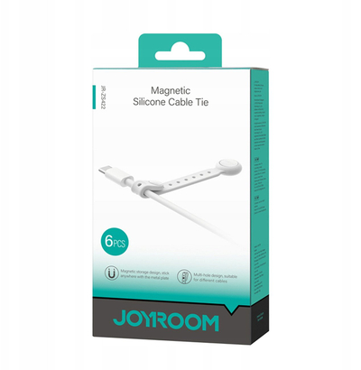 Rripa organizues për kabllo Joyroom JR-ZS422, magnetikë, 11cm, set 6 12 copë, shumëngjyrësh