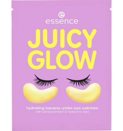 Maskë për sy Essence Juicy Glow, Hydrating Banana, 1 palë