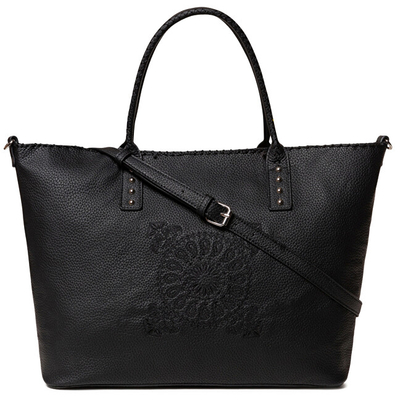 Çantë krahu Desigual 19WAXP80 2000, e zezë