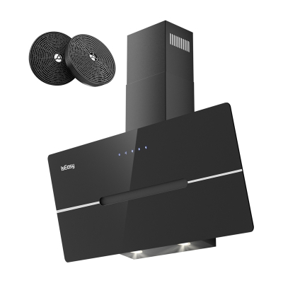 Kapak aspirimi IsEasy TV52A90D4 CC I2, panel me prekje, me filtra, i zi