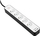 Продолжен приклучок Tracer Zebra, 5 места, 1.5 m, 2x USB 2.1A, бело и црно