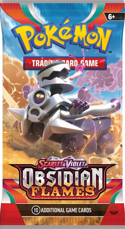 Pako letra loje Pokémon TCG Obsidian Flames, Scarlet &amp; Violet, 10 letra