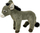 Lodër pelushi Dubi Little Donkey, maskot gomar, 27 cm, gri