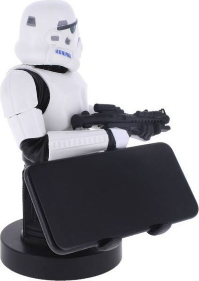 Figurë mbajtëse Cable Guys Star Wars, e zezë / e bardhë