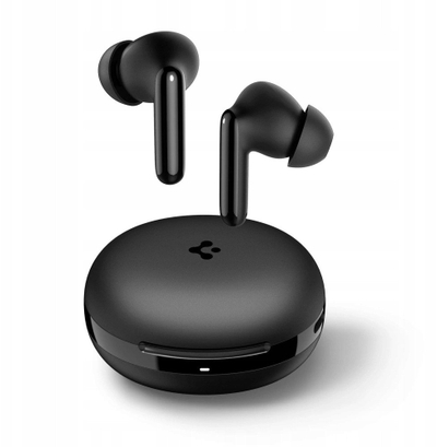 Kufje Spigen TWS SA2400 ANC, Bluetooth 5.3, 6 orë, të zeza