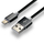 Kabllo USB EverActive CBS-1IB, USB A në Lightning, 1 m, 2.4A, e zezë