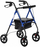 Walker rehabilitues AIV, alumin, rrota 20 cm, deri 136 kg