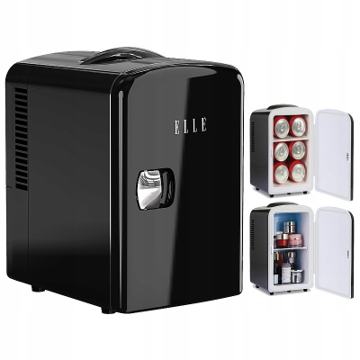Mini frigorifer Elle Home ESDAF101BKEU, 4L, termoelektrik, i zi