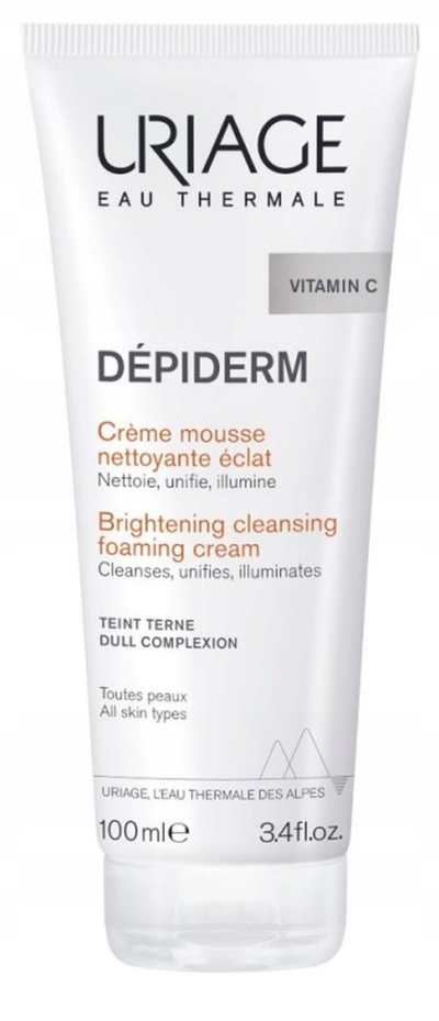 Krem pastrues fytyre Uriage Dépiderm Illuminating, shkumëzues, 100ml