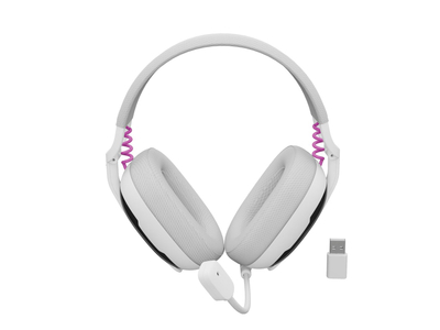 Kufje wireless Fury FUKIYA F6, Bluetooth 5.4, me mikrofon, të bardha