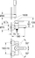 Bateri vaska murale Grohe Lineare 33850000, me dush dore, krom