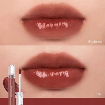 Gloss për buzë Rom&nd Glasting Water Tint 17 Woodysunset, efekt ujor, 4g