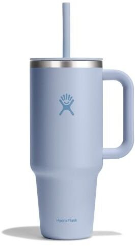 Gotë termo Hydro Flask All Around Travel Tumbler, 40oz, me pipëz, jeshile
