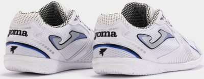 Patika futbolli Joma Dribling 2402 për sallë, indoor, të bardha me blu
