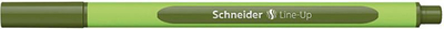 Fineliner Schneider Line-Up 0.4mm, majë e hollë, ngjyrë ulliri