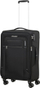 Valixhe American Tourister Crosstrack Medium Check in, madhësi mesatare, 4 rrota, e zezë gri
