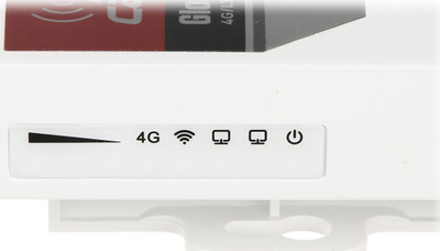 Access Point industrial Camsat GLOBALCAM4.5G-2POE, LTE Cat 4, Wi‑Fi 2.4GHz, i bardhë