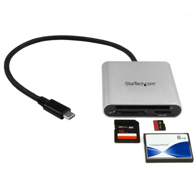 Lexues kartele Startech FCREADU3C, USB 3.0, 5Gbps, e zezë