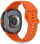 Rryp ore Tech-Protect Silicone për Samsung Galaxy Watch 8 Classic, 40 44 46mm, portokalli