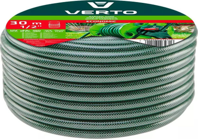 Zorrë uji për kopsht Verto 30m 1/2" ECONOMIC (15G801)