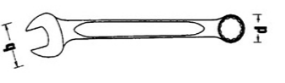 Çelës unazor i përzier Stahlwille 40082424, 24mm, krom
