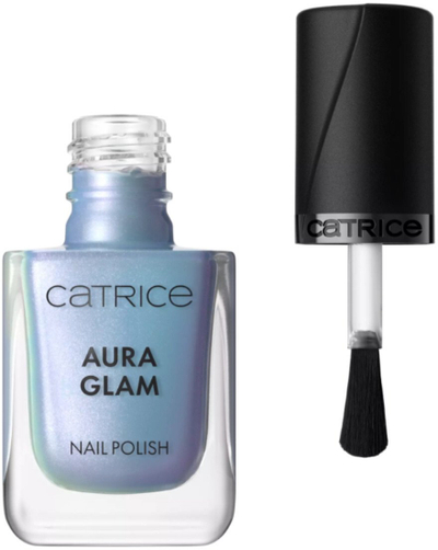 Llak thonjsh Catrice Aura Glam Ocean Whisper 040, 10.5ml, blu me shkëlqim