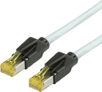 Kabllo rrjeti Draka Comteq TM31, Cat6a S/FTP, 0.5m, gri