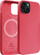Këllëf telefoni Crong Colour Cover Magnetic MagSafe për iPhone 15, silikon, rozë
