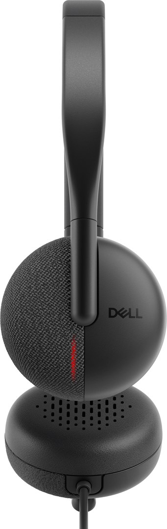 Kufje me kabllo Dell WH3024, USB C, mikrofon me anulim zhurme, të zeza