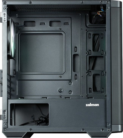 Kasë Zalman M4 ARGB, e zezë, Mini Tower