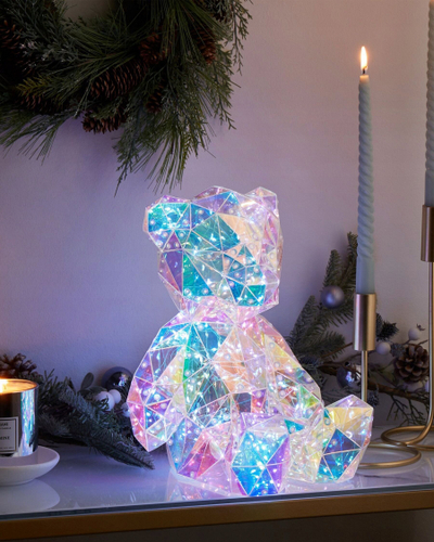 Dekor arush me LED Beliani HADAR, 30 cm, me USB, shumëngjyrësh