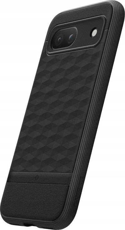 Mbulesë telefoni Caseology Parallax për Google Pixel 8a, dizajn 3D ergonomik, Matte Black