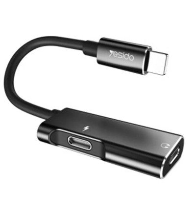 Adapter Iphone To Type-c Audio & Charging