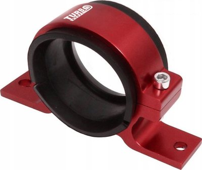 Mbajtëse pompe karburanti universale, 60mm, alumin anodizuar, e kuqe