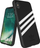 Këllëf telefoni Adidas Originals Stripes për iPhone X, gome, i zi