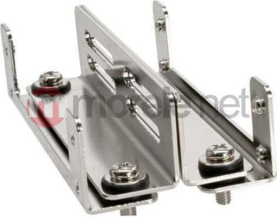 Адаптер за диск InLine SIBA-026, 3.5" во 5.25", пластичен, црн