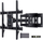Mbajtës muri TV Perlesmith PSPILFK1, 37-85", Full Motion, 60kg, i zi