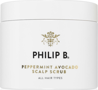 Scrub për skalpin Philip B Peppermint Avocado, 8 oz
