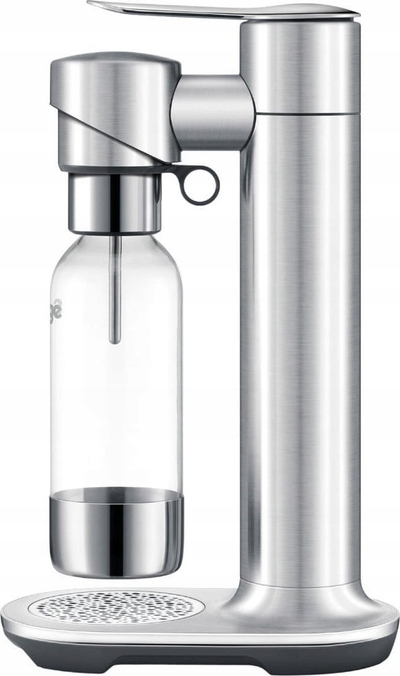 Уред за газирање пијалаци SAGE The Infizz Fusion, не'рѓосувачки челик, сребрена