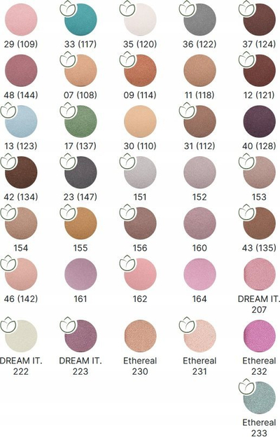 Сенка за очи Inglot Freedom System AMC Shine 09, пудра, 2.7g