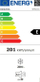 Arkë frigoriferike Whirlpool WHS2122 2, 204L, klasa energjisë E, e bardhë
