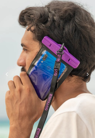 Kuti ujëmbrojtëse telefoni Seawag NEXTW3, 6.8", IPX8, rozë me të bardhë