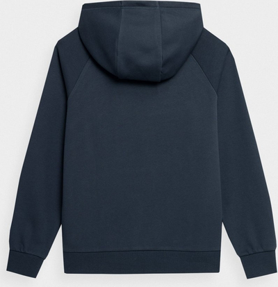 Bluzë me kapuç për goca Outhorn TSWSF038, me zinxhir komplet, blu navy