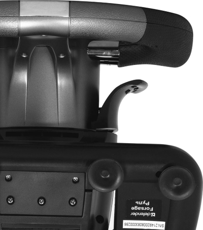 Timon lojrash Defender Forsage GTR, 12 butona, USB, me pedale, zi-gri