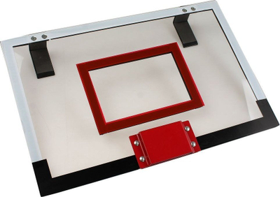 Set basketbolli Slamdunk Pro, tabelë 18"x12", për fëmijë, portokalli