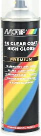 Llak spërkatës Motip 1K Clear High Gloss 004124, transparent, me shkëlqim të fortë